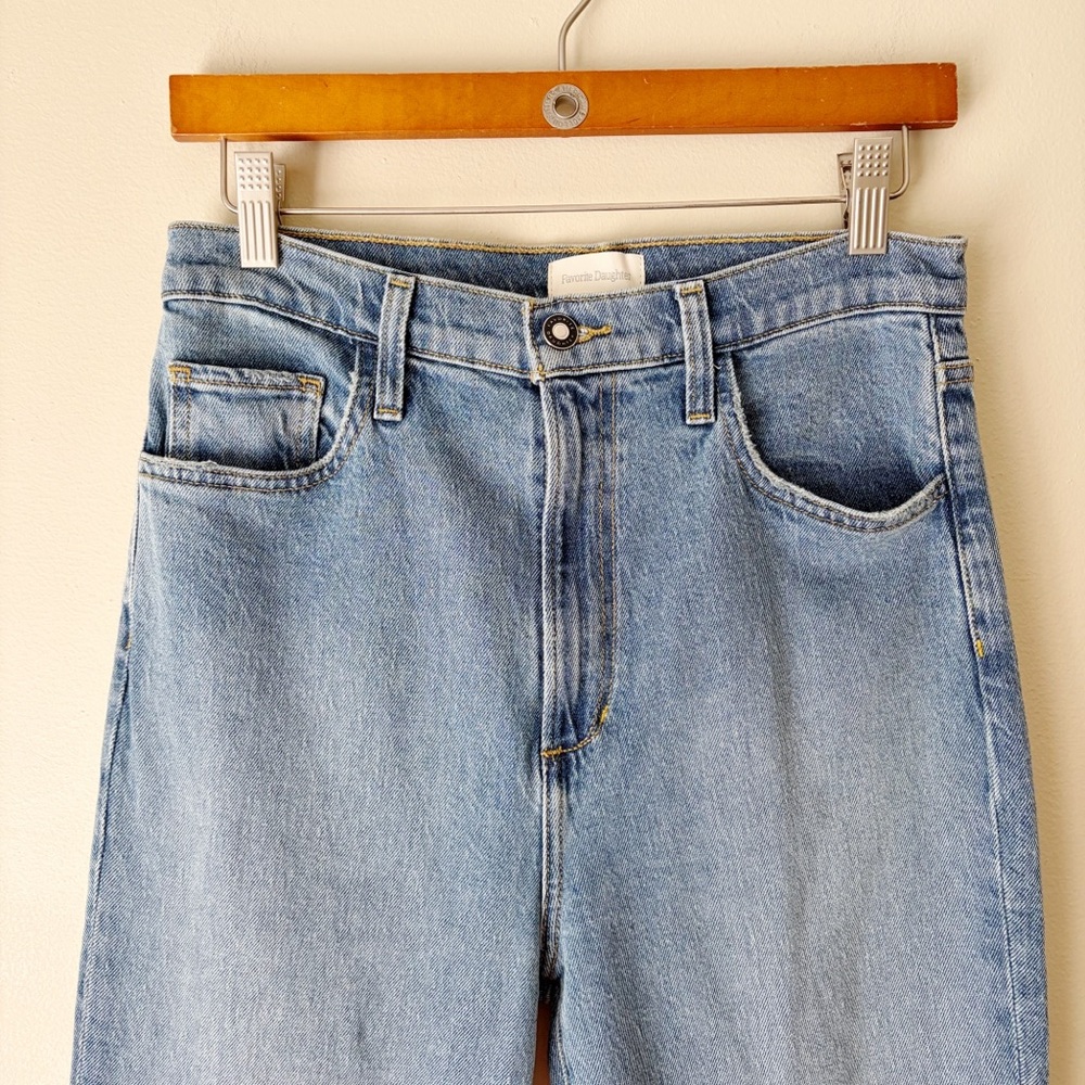 Favorite Daughter | Valentina Super High Rise Cigarette Ankle Jeans Santiago 28 - Picture 2 of 7